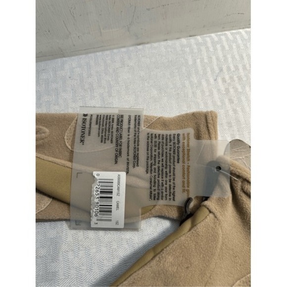 Isotoner gloves tan camel os color new style#56689 - Picture 5 of 6